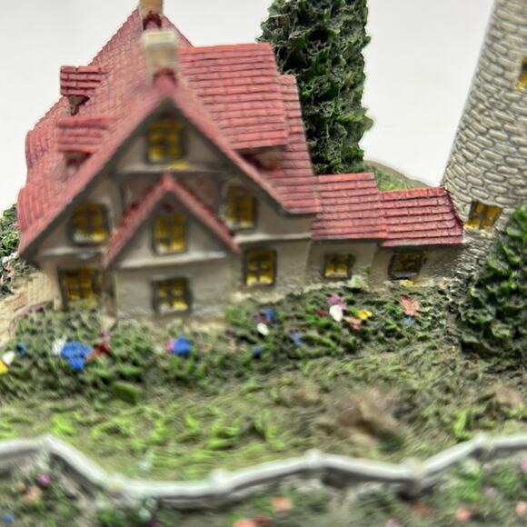 Thomas Kinkade Clearing Storms Vintage Lighted Figurine - Picture 11 of 12